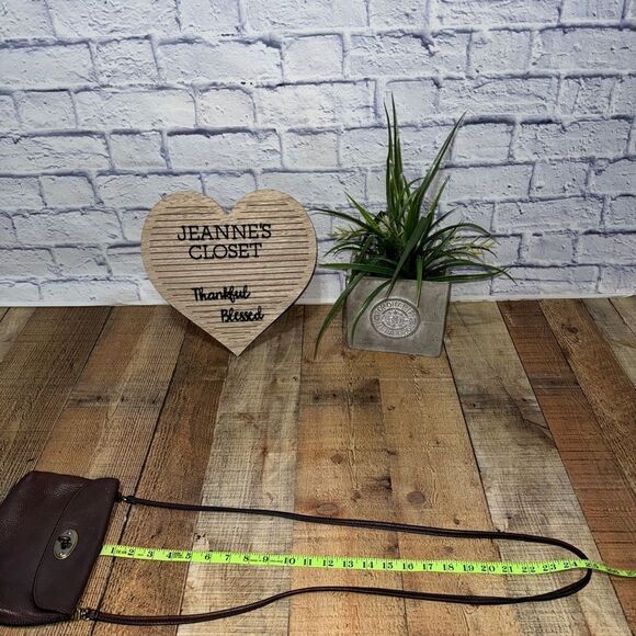 Fossil Monica Soft Leather Crossbody Sling Satchel Vintage Woman's - Picture 12 of 14